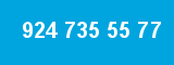 924 735 55 77 924 735 55 77